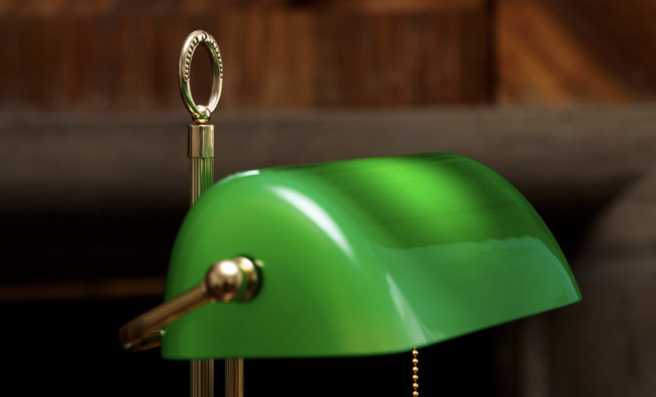 Bankers Lamp (groß, runder Fuß) – Bild 6