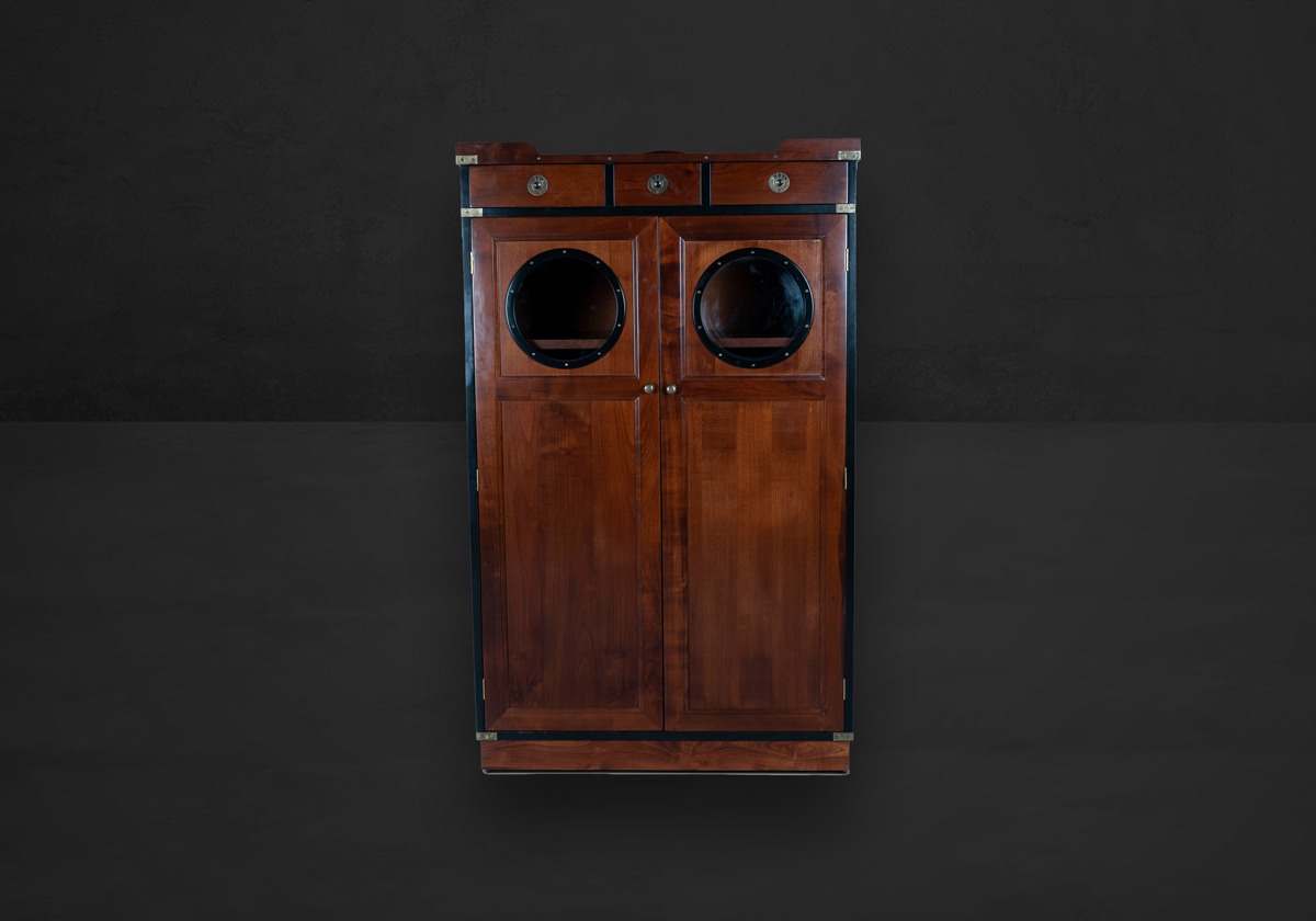 Authentic Models Porthole Cabinet