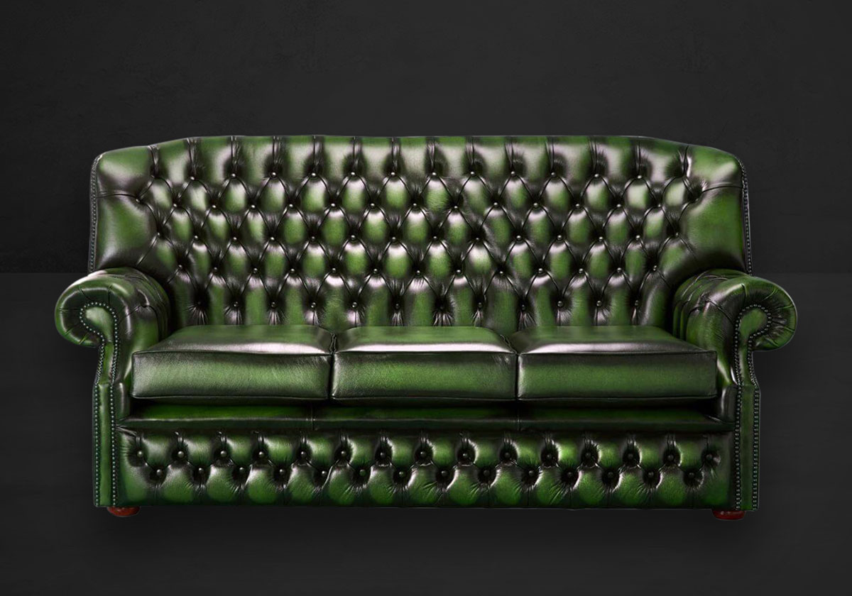 Monks Chesterfield Sofa – Bild 5