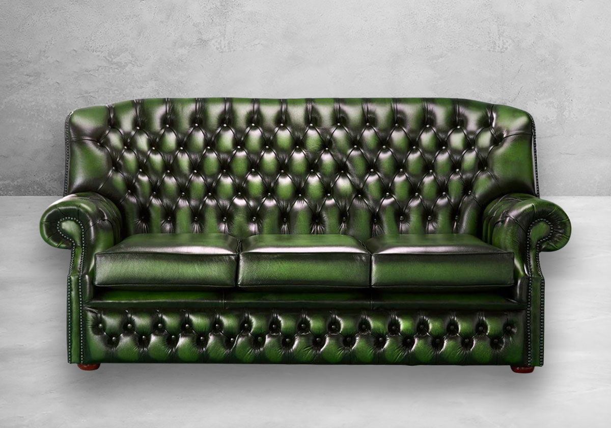 Monks Chesterfield Sofa – Bild 6