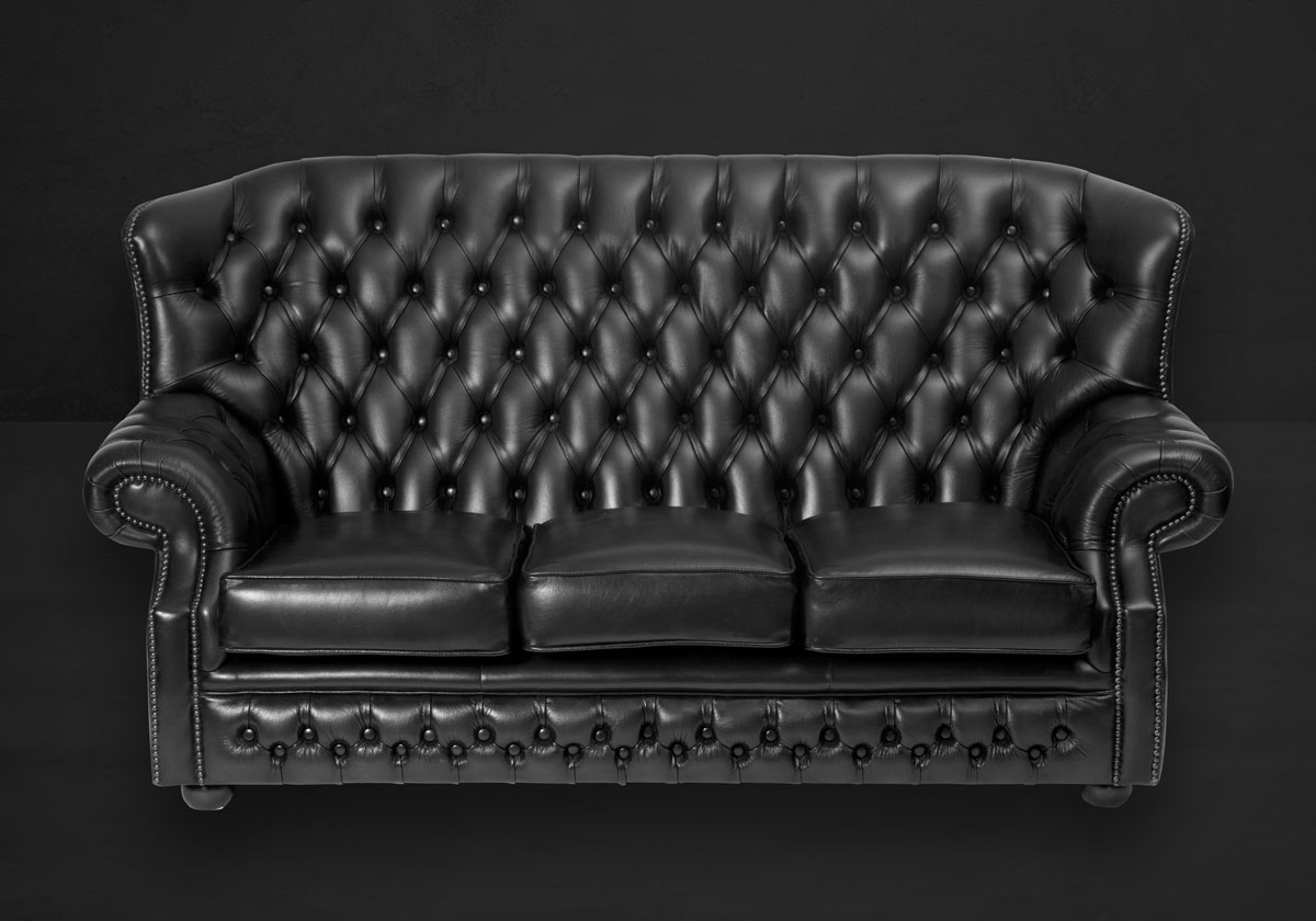 Monks Chesterfield Sofa – Bild 3