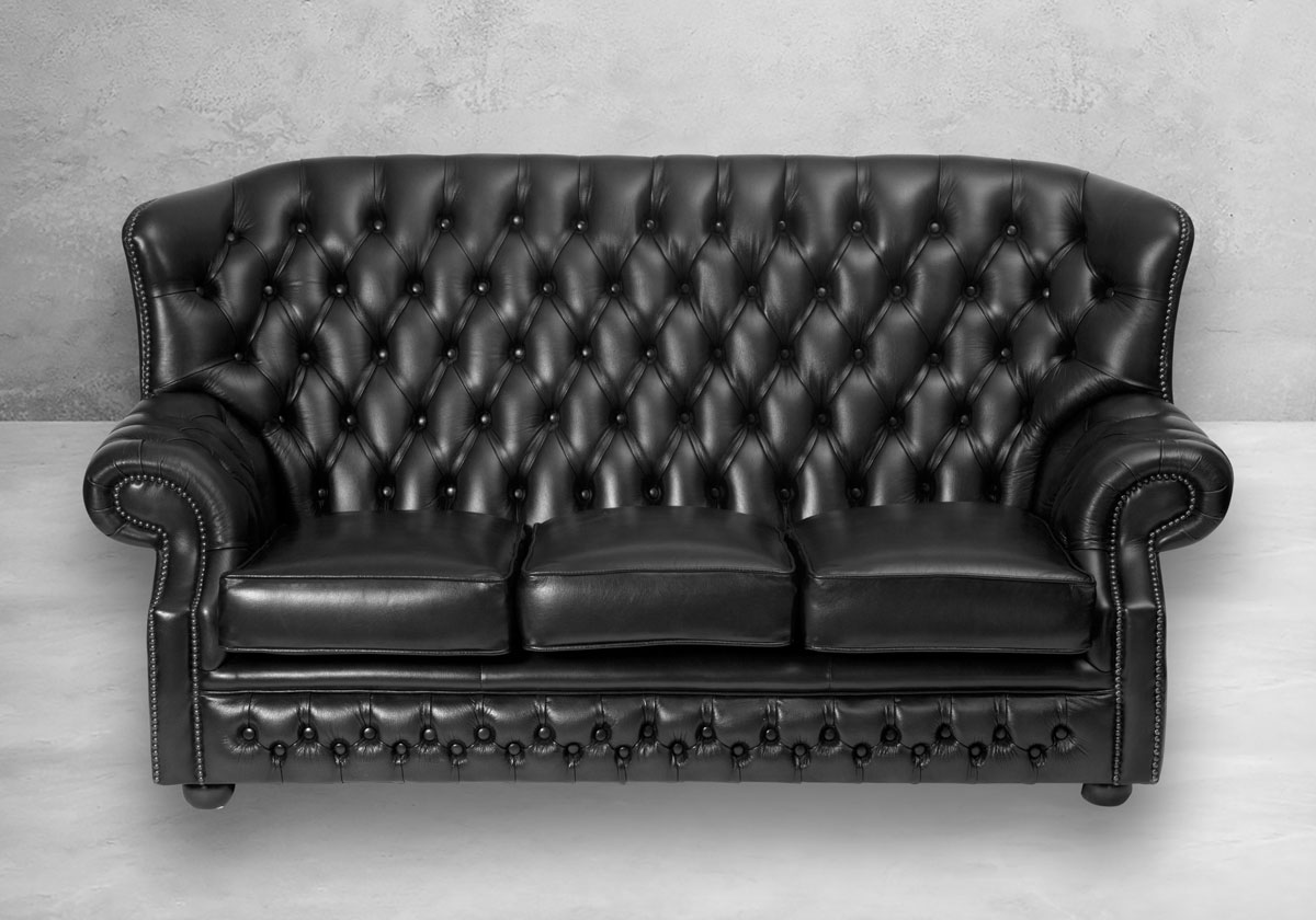 Monks Chesterfield Sofa – Bild 4