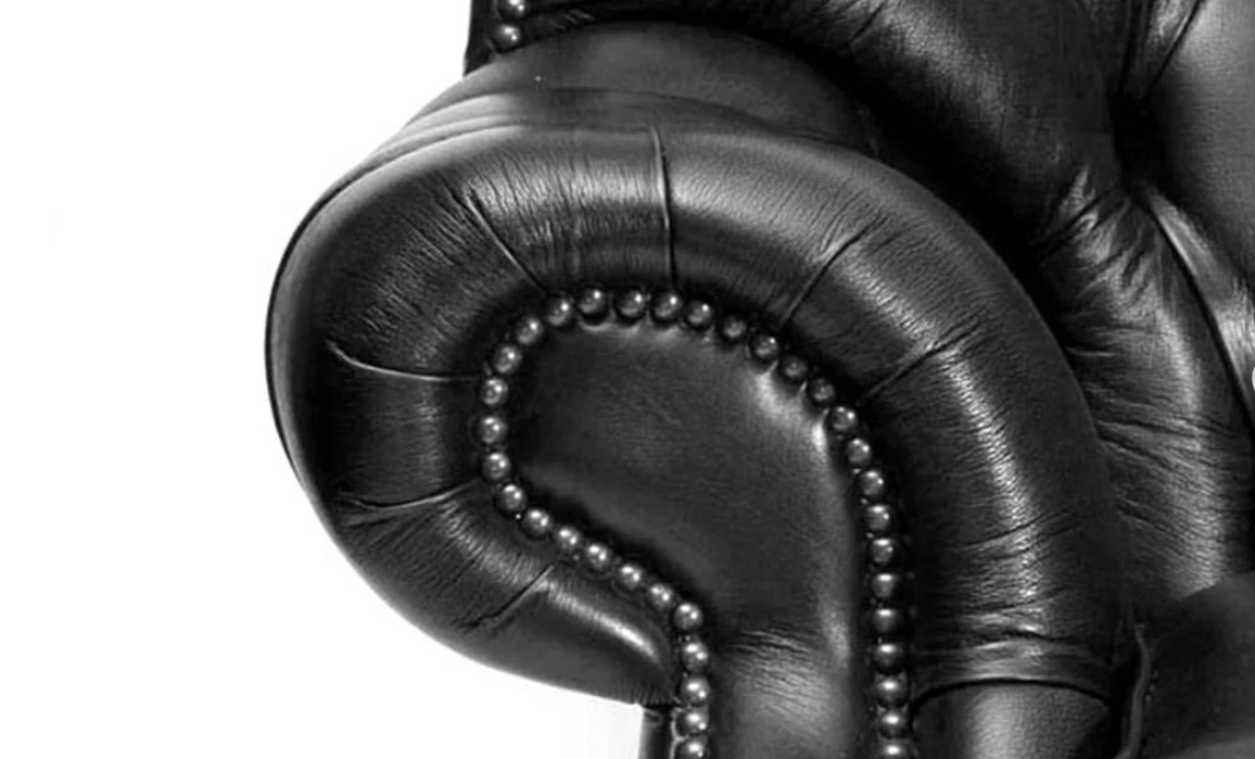 Monks Chesterfield Sessel – Bild 3