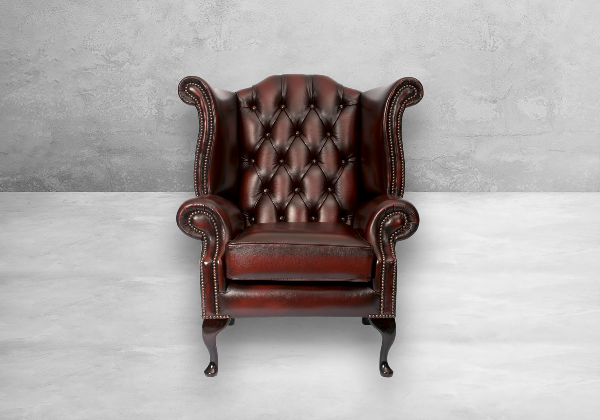 Georgian Scroll Wing Sessel – Bild 2