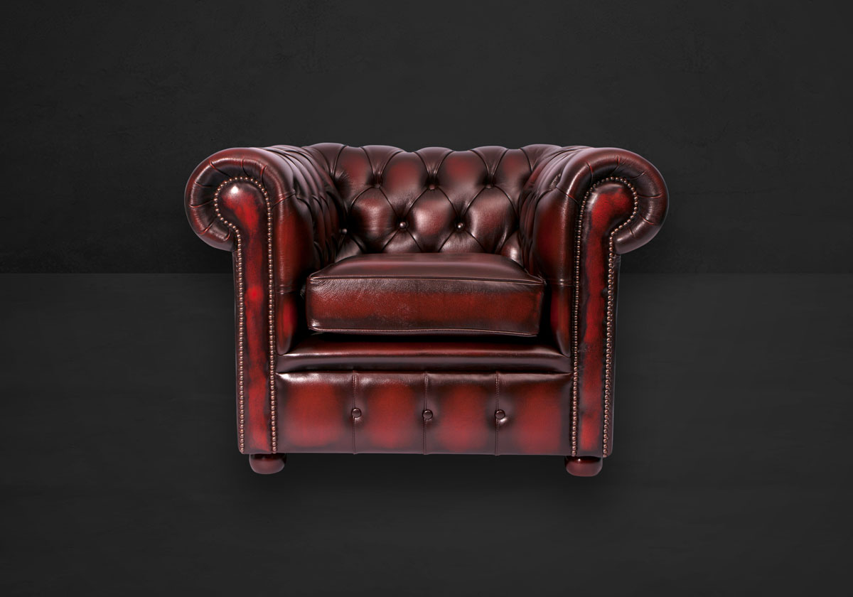 Promotion Chesterfield Sofa/Sessel – Bild 3