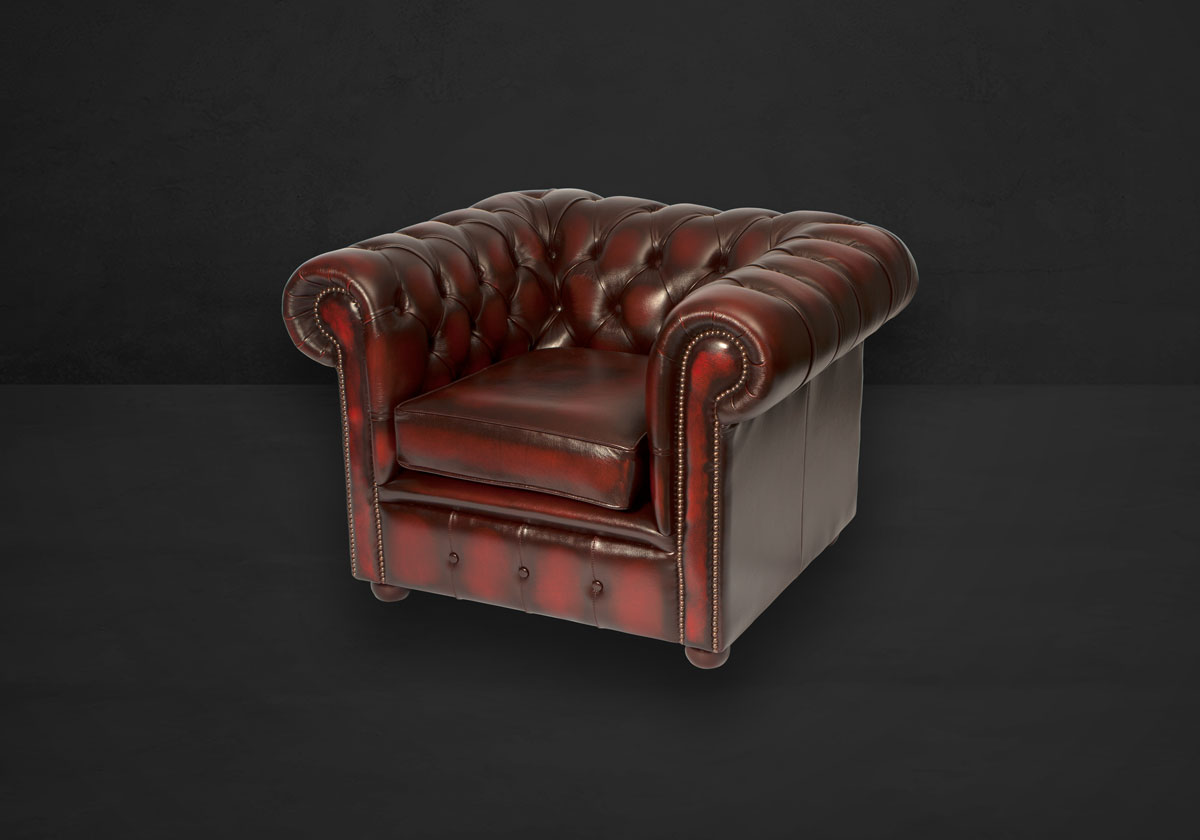 Promotion Chesterfield Sofa/Sessel – Bild 5